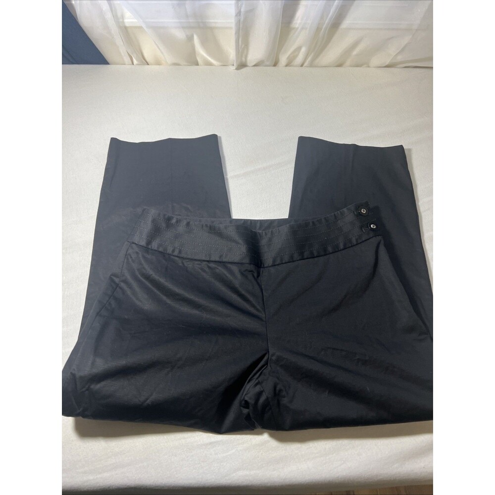 White House Black Market Cropped Classic Legacy Pants size 6 Side Zipper - Picture 2 of 8